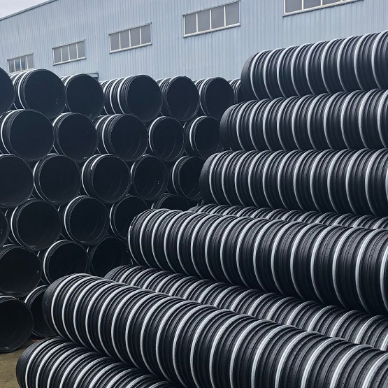 HDPE鋼塑復(fù)合纏繞排水管